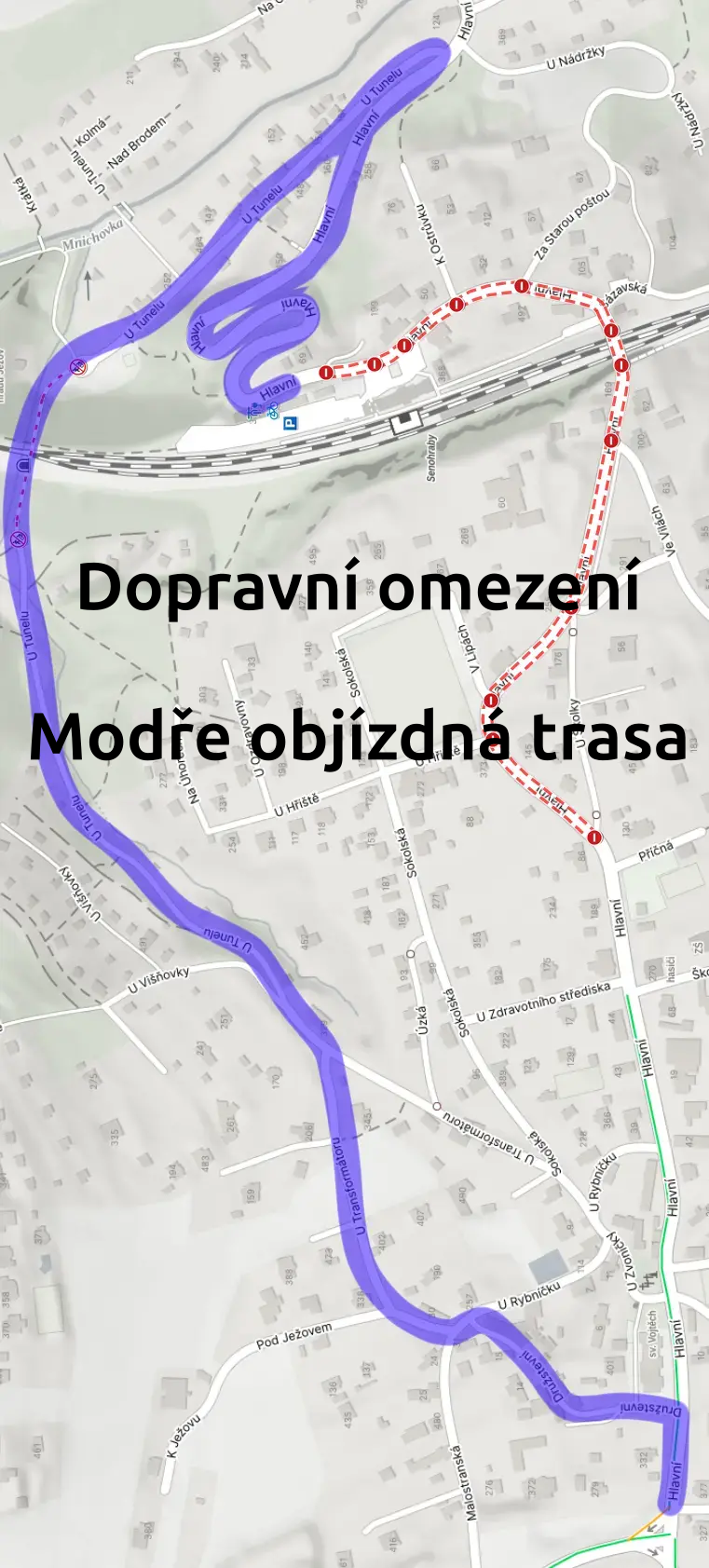 objizdna trasa